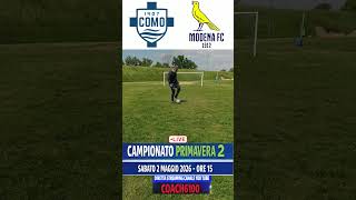 #short  PRIMAVERA2 : COMO - MODENA #calcio giovanile #live streaming  #campionati #professionisti