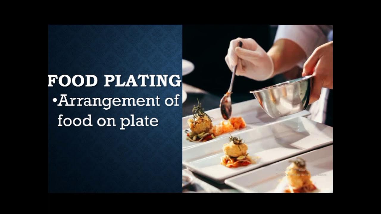 COOKERY PLATE & PRESENT SEAFOOD DISHES YouTube