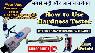 Unlocking the Hardness Code: A Guide to Tablet Hardness Testers 🔍💊 | Calibration & Unit Conversion