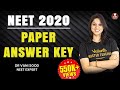 NEET 2020 Paper Answer Key | Vedantu NEET Preparation | Dr.Vani Sood | Vedantu Biotonic