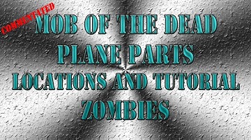 Black Ops 2 - Mob Of The Dead - Plane Part Locations / Warden key Tutorial