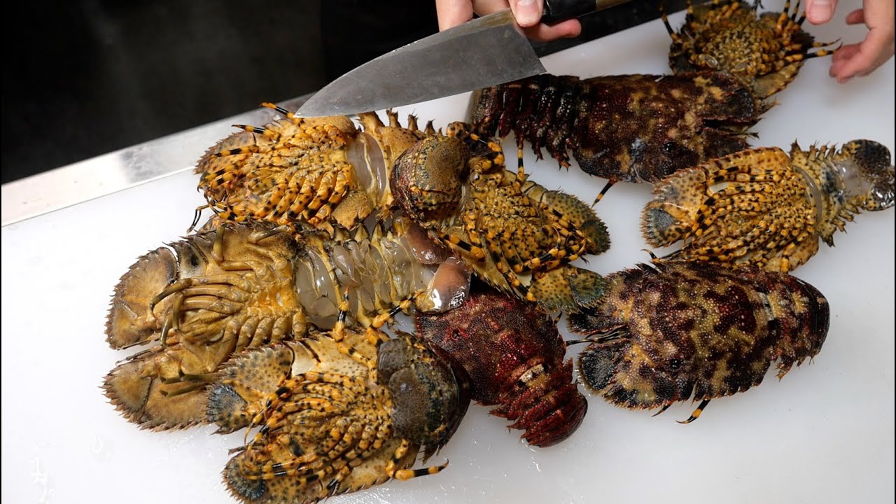 Cracking Open and Eating Bunch of Insect-like Creatures - YouTube