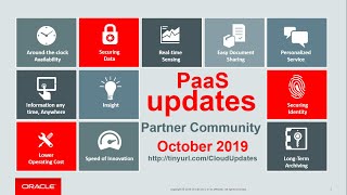 PaaS Update 56 October 2019