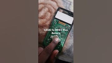 Casio Fx-991es plus battery