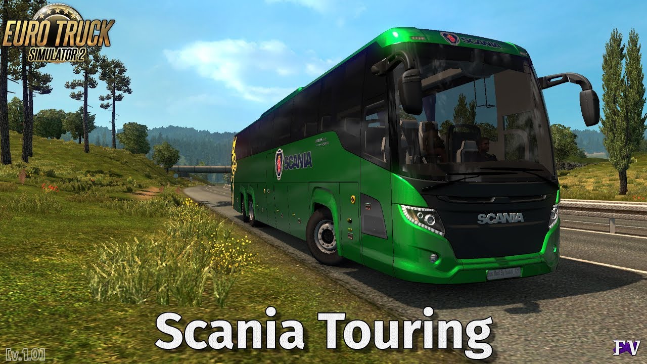 Euro Truck Simulator 2: Scania Touring [v.1.0]
