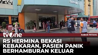 Kebakaran RS Hermina Bekasi, Diduga Akibat Korsleting di Ruang Panel Listrik | tvOne