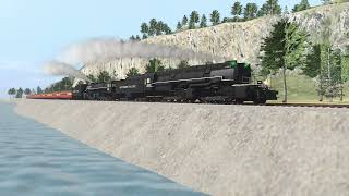 Viewers Request Sp Ac-9 And Ac-12 Penger Train Double-Header Run-By