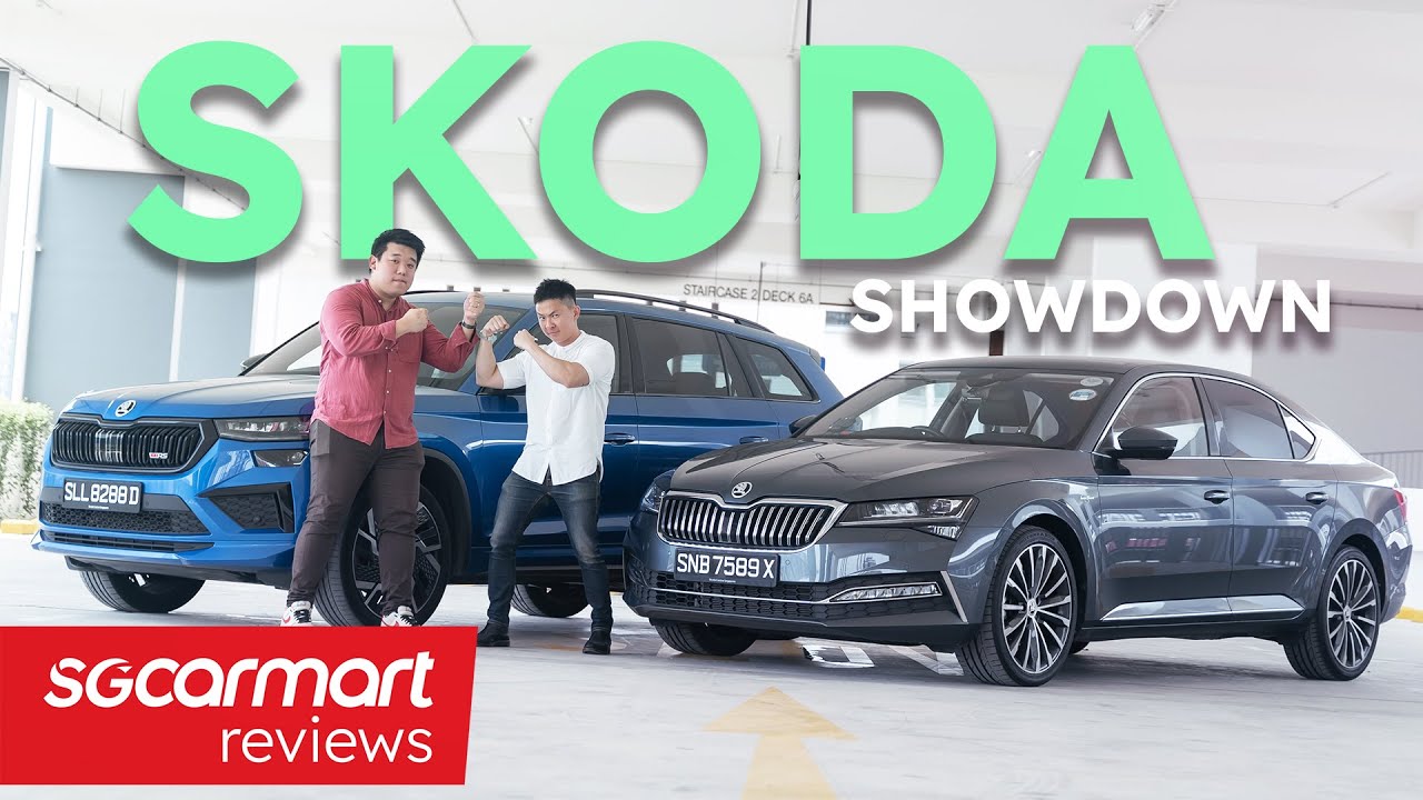 Skoda Head-to-Head with the Kodiaq RS and Superb | Sgcarmart Reviews