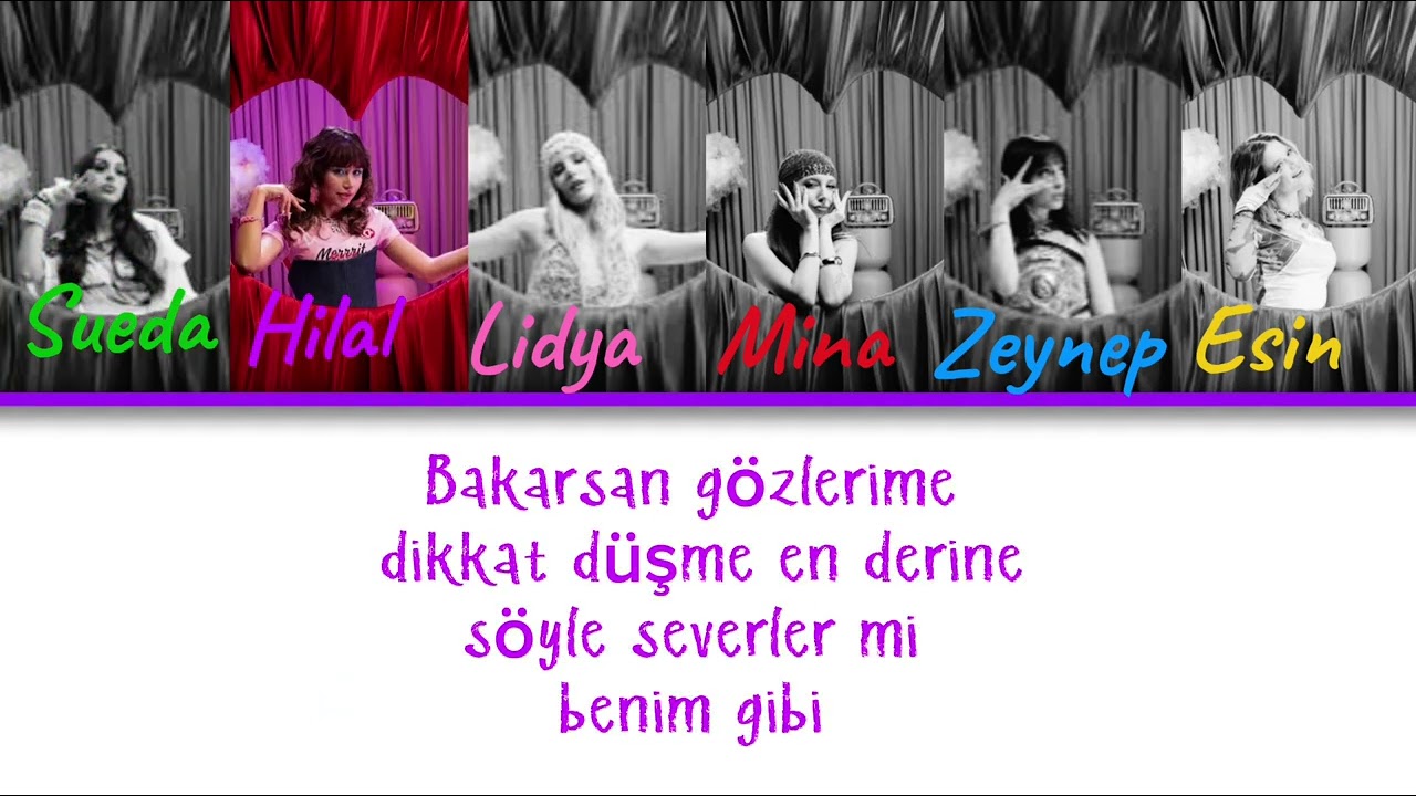 Zamansızdık Renk Kodlu Şarkı Sözü - @m6nifestgirls 