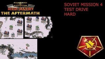 Red Alert: The Aftermath - Soviet Mission 4: Test Drive (Hard)
