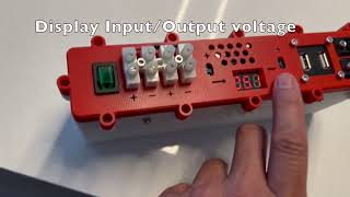 3D PRINTED SUPERCAPACITOR 16V 83F BANK WITH STEP DOWN DC DC CONVERTER