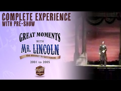 Disneyland's Great Moments with Mr. Lincoln: Journey to Gettysburg (2005) - Full Show