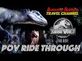 JURASSIC WORLD THE RIDE at UNIVERSAL STUDIOS HOLLYWOOD