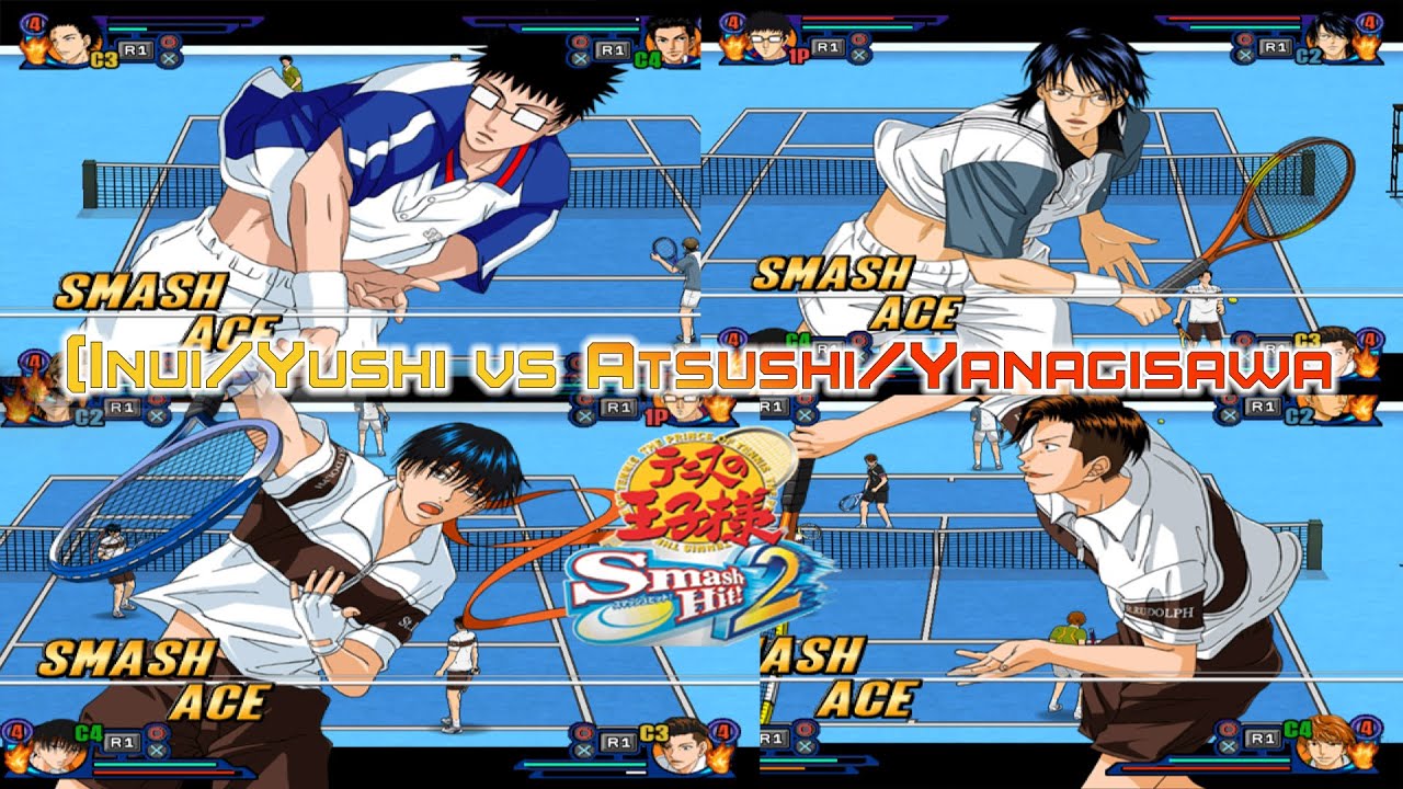 Smash Inui Prince of Tennis: Smash Hit! 2 (Inui/Yushi vs Atsushi/Yanagisawa ...