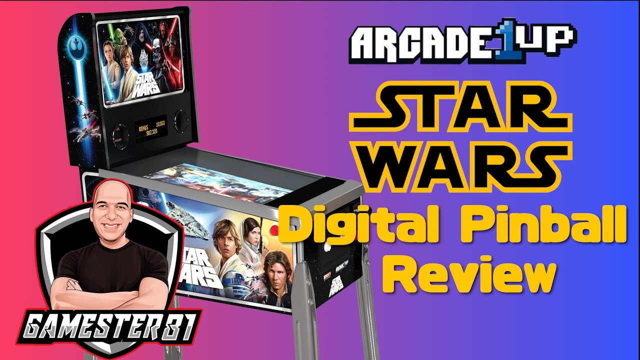 New Star Wars Digital Pinball by Arcade1Up Review - Gamester81