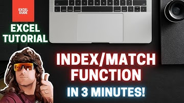 INDEX MATCH Learn Excel tutorial Microsoft Office 365