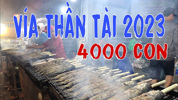 CẬN CẢNH gần 4000 con cá lóc nướng mía Phục vụ ngày VÍA THẦN TÀI Phố cá lóc LỚN NHẤT SÀI GÒN