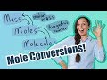 Mastering Mole Conversions Through Practice Problems in Chemistry