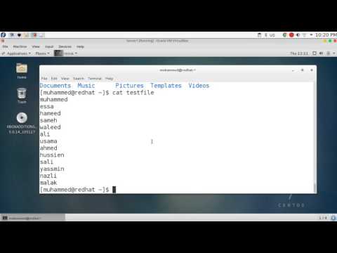 18 RHEL7 RHCSA Editing Files with vim