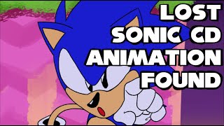 LOST SONIC CD ANIMATION FOUND!!!!