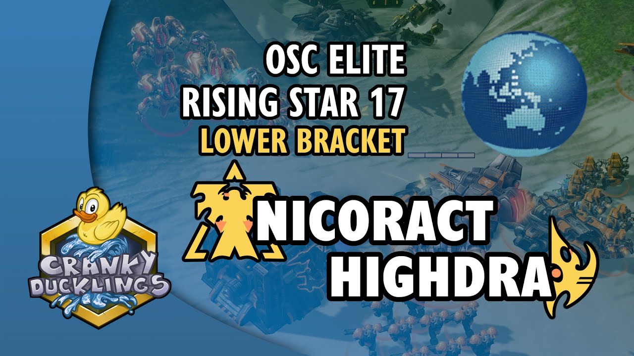 Nicoract vs HiGhDrA - TvP | OSC Elite Rising Star #17 - Day 5 | StarCraft 2 Tournament