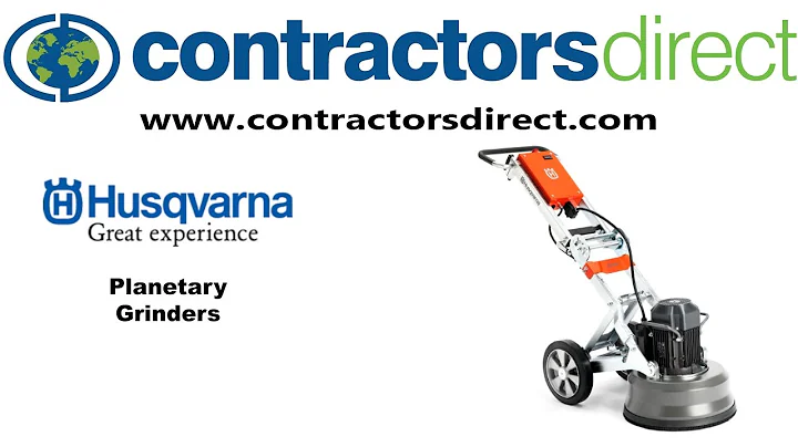 Husqvarna Planetary Grinders From Contractors Direct