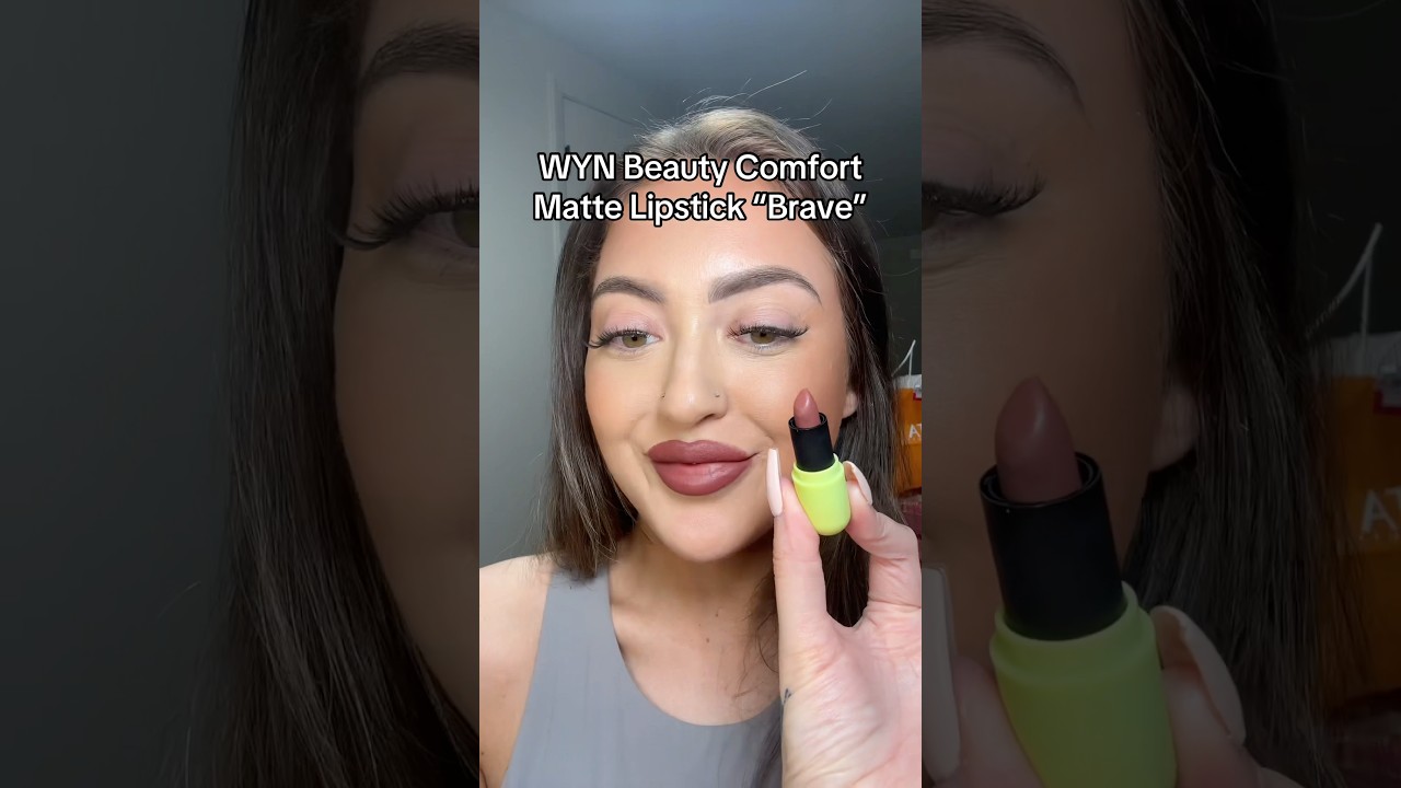 WYN Beauty Comfort Matte Lipstick “Brave” 🤎