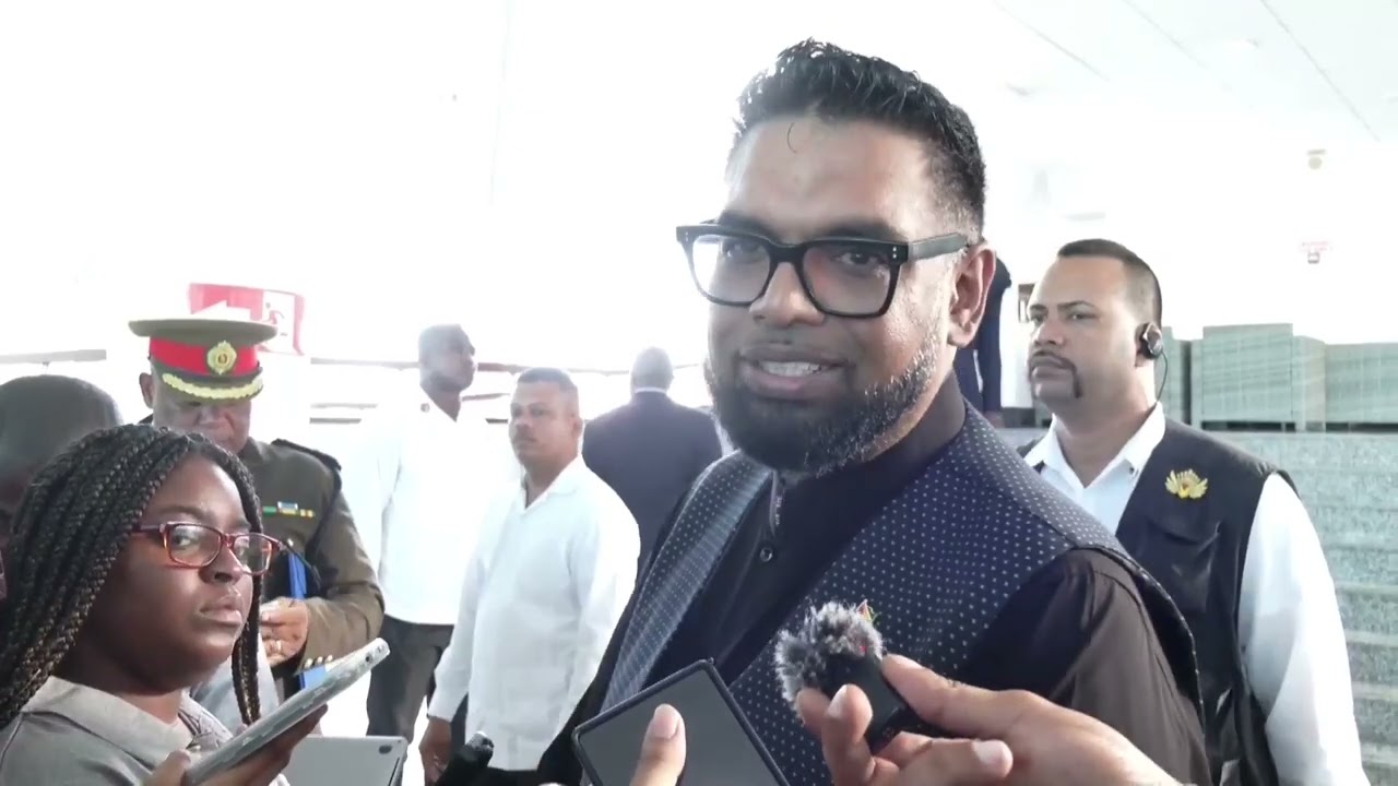 Президент Ирфаан Али рассказывает о деле об экстрадиции Мохамеда