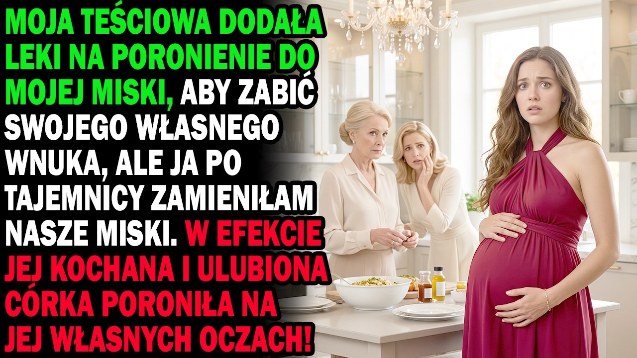 Siedziałam na kanapie i sączyłam rumianek, gdy moja teściowa klęczała w kałuży krwi, próbując zatamować krwotok własnej córki. Kilka minut wcześniej jej ukochana Pola wypiła duszkiem koktajl...