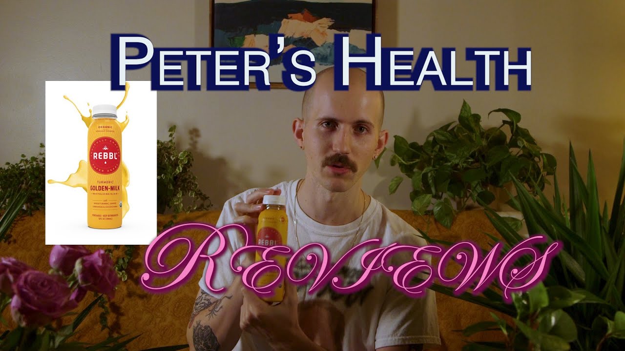 REBBL Turmeric Golden Milk Elixir Review I Peter's Health Reviews YouTube