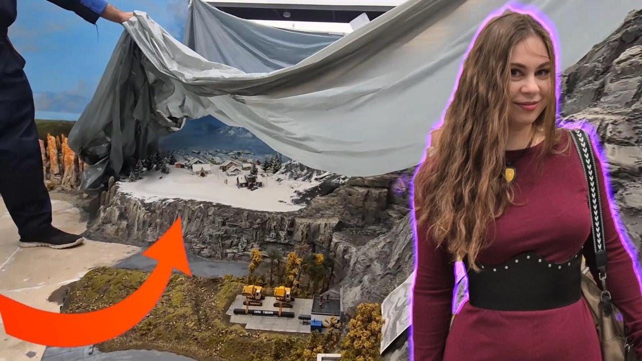 Как делают огромные диорамы профессионалы? Царь макет России.