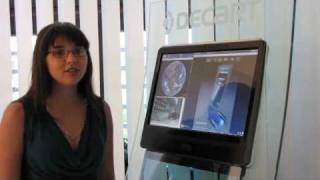 Multi-touch glass kiosk by BrandTouch