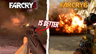 Far Cry 3 VS Far Cry 6 - Physics and details comparison
