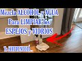 💥 MEZCLA ALCOHOL CON AGUA PARA LIMPIAR LOS VIDRIOS Y ESPEJOS - COMO LIMPIAR ESPEJOS EMPAÑADOS