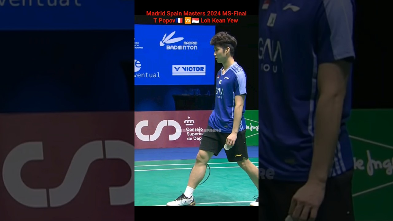 Counter stroke ! Series of Smashes in Spain Open 2023 MS final l 