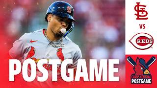 Winn's Bat EXPLODES as Cardinals Blank Reds