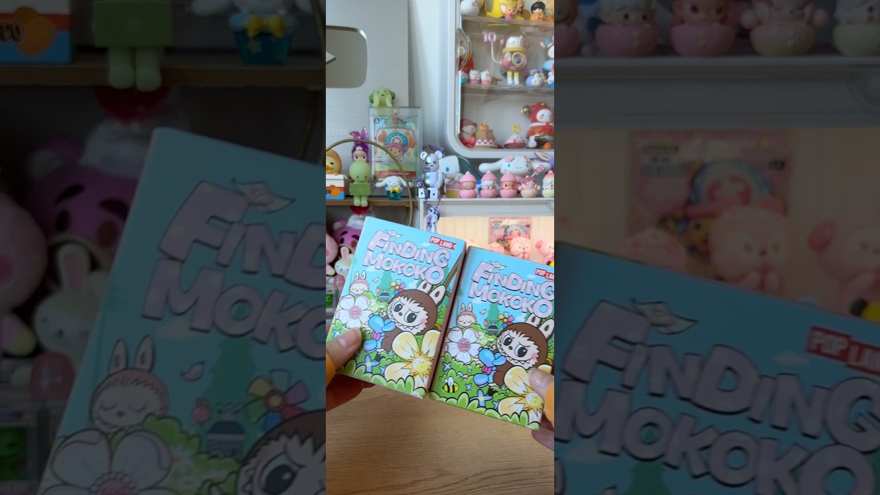 🎀 unboxing LABUBU FINDING MOKOKO blind box series 🎀