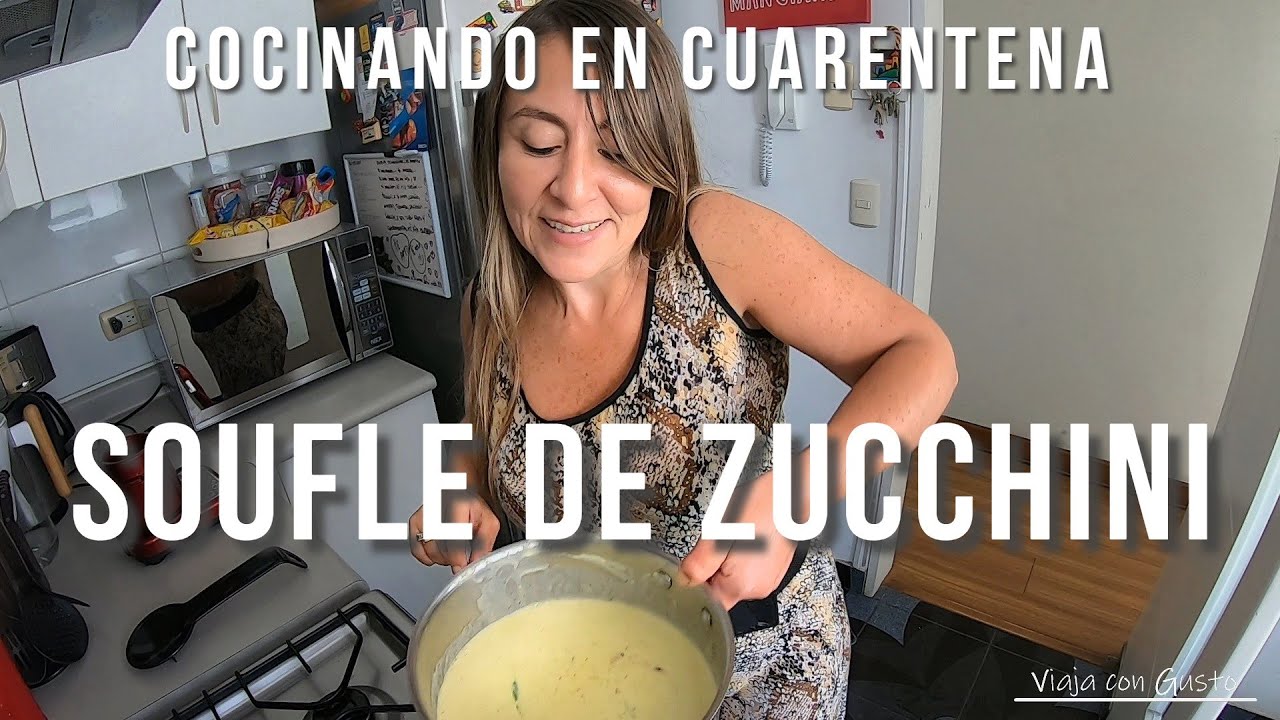 SOUFFLE DE ZUCCHINI, RICO Y FACIL DE PREPARAR