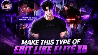 How to Create ELlTE-XD Style Edits in Alight Motion | Step-by-Step Tutorial