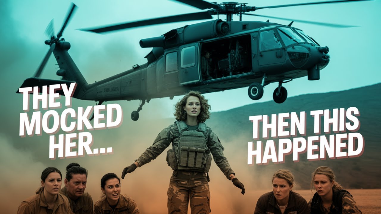 They Laughed… Until the Black Hawk Landed 🤯