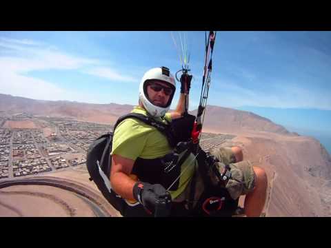 Sky Paragliders Reverse 2 test de vuelo en Alto Hospicio.