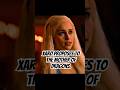 Xaro proposes to the Mother of Dragons. #movie #shortvideo #foryou #gameofthrones #series