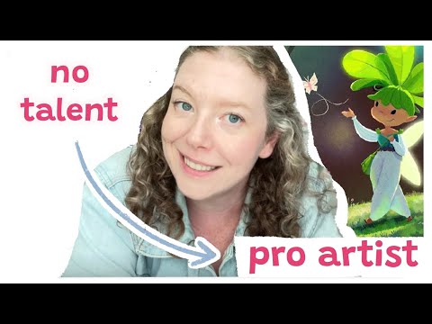 How to Become a Professional Artist (Even if you Have no talent)