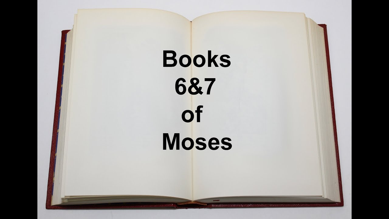 6 Und 7 Buch Mosis Original Kaufen Books 6 & 7 of Moses - YouTube