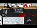 FREE FIRE LIVE WITH KEYBOARD AND MOUSSE IN MOBILE