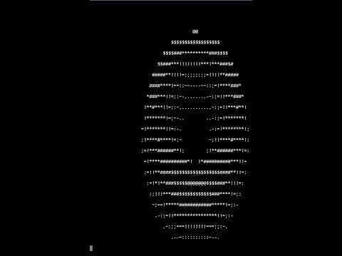 Tutorial: Create a moving donut program using c language