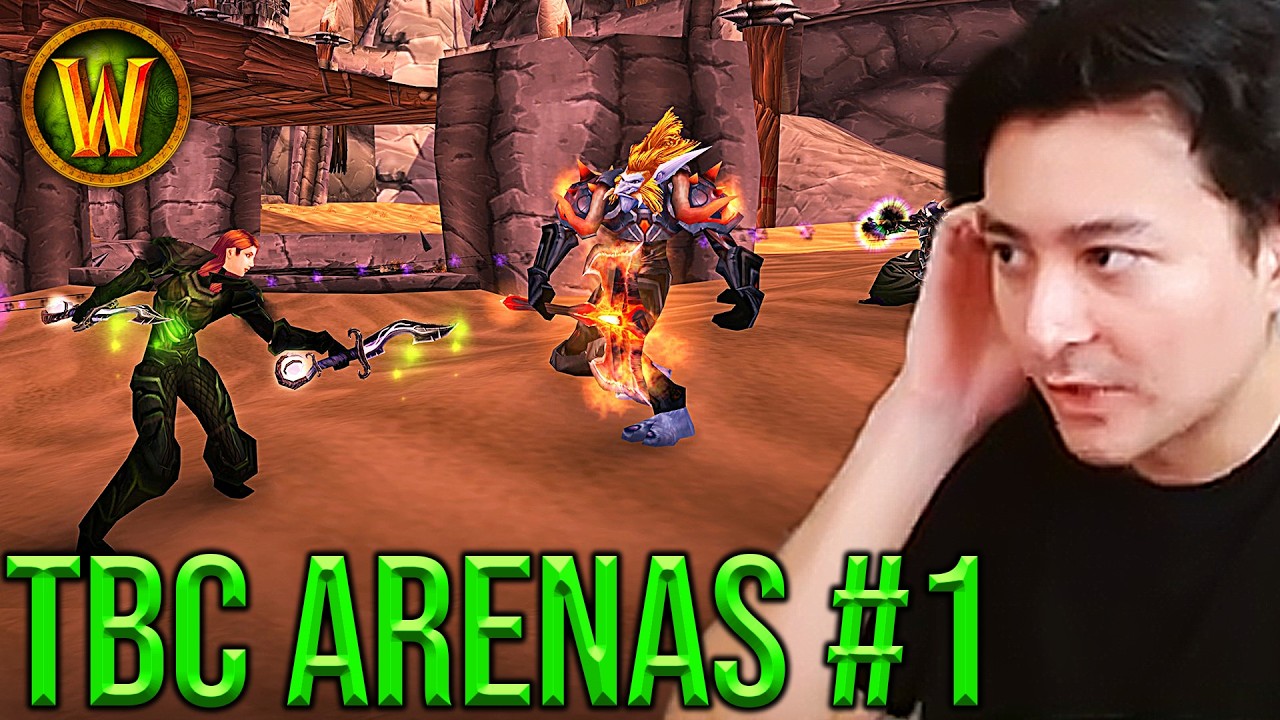 Пикабу впервые проходит арены в TBC! Лучшие моменты PvP в WoW Classic #1