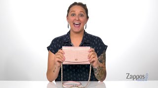 Tory Burch Robinson Embossed Chain Wallet SKU: 9479815