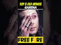 TOP 3 OLD UPDATE GARENA #freefire #shorts #love