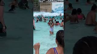 Celebrity Poseidon’s Rage Wave pool! My Olympus Waterpark Net Worth